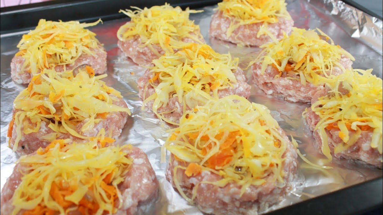 Это просто ВОСТОРГ! НЕВЕРОЯТНО ВКУСНО ИЗ ФАРША В ДУХОВКЕ.
