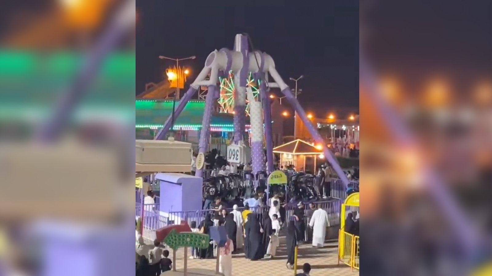 23 injured after amusement park ride crashes to ground in Saudi Arabia