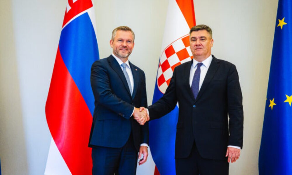 Pellegrini v Záhrebe otvorí chorvátsko-slovenské biznis fórum, s prezidentom Milanovičom hovoril aj o energetike – FOTO