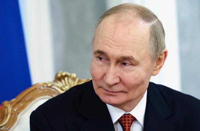 474796_rusky-prezident-vladimir-putin-640x420.jpg Vyjadrenie Trumpa, že Putin hovorí o Ukrajine hlúposti, Kremeľ neberie vážne