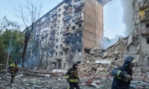 Masivní ruské bombardování: Na Ukrajinu útočil rekordní počet dronů i balistické rakety