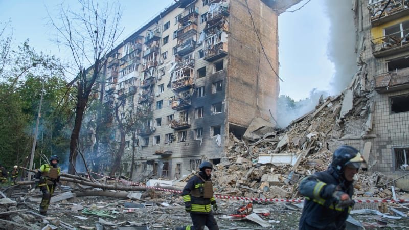 Masivní ruské bombardování: Na Ukrajinu útočil rekordní počet dronů i balistické rakety Masivní ruské bombardování: Na Ukrajinu útočil rekordní počet dronů i balistické rakety