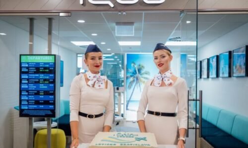 Narodeniny s prekvapením: V IQOS Lounge na letisku pokrstili letnú „evitovku“