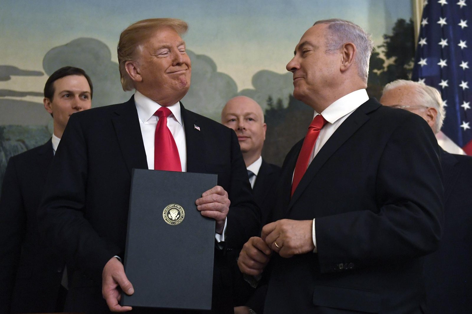 Trump a Netanjahu neoznámili žiadny posun v otázke prímeria v Pásme Gazy Trump a Netanjahu neoznámili žiadny posun v otázke prímeria v Pásme Gazy