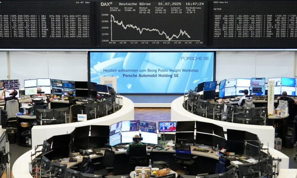 Európske akcie v piatok uzavreli so stratou, investori nervózne vyčkávajú do stredy