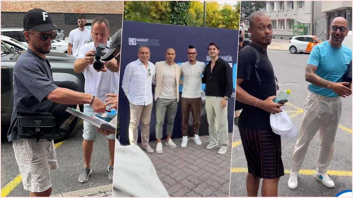 Na Slovensko pricestovali veľké futbalové hviezdy. Prišla aj bývalá hviezda Realu Madrid! Na Slovensko pricestovali veľké futbalové hviezdy. Prišla aj bývalá hviezda Realu Madrid!
