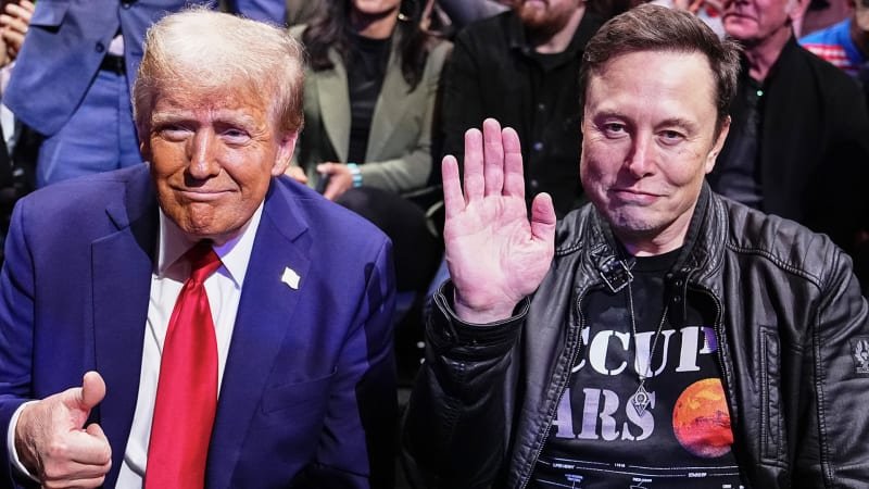 Trump ostře o Muskovi a jeho straně: Je to směšné, miliardář se utrhl z řetězu a dělá rozvrat Trump ostře o Muskovi a jeho straně: Je to směšné, miliardář se utrhl z řetězu a dělá rozvrat