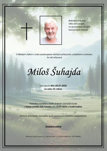 Miloš Šuhajda Miloš Šuhajda