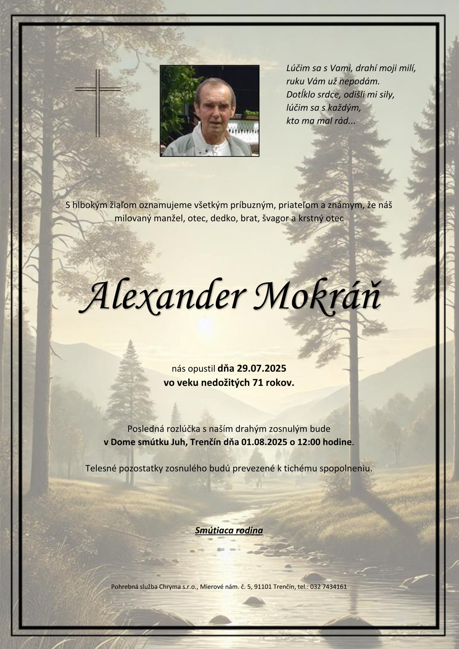 Alexander Mokráň Alexander Mokráň