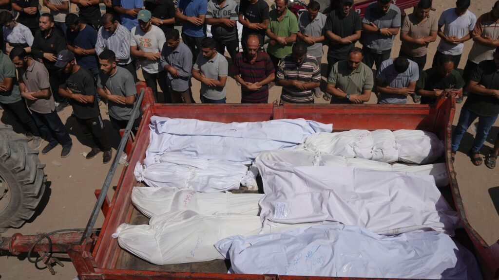 The Palestinian death toll near aid sites operated by GHF surpassed 700 on Saturday, after 32 people were killed attempting to get food.