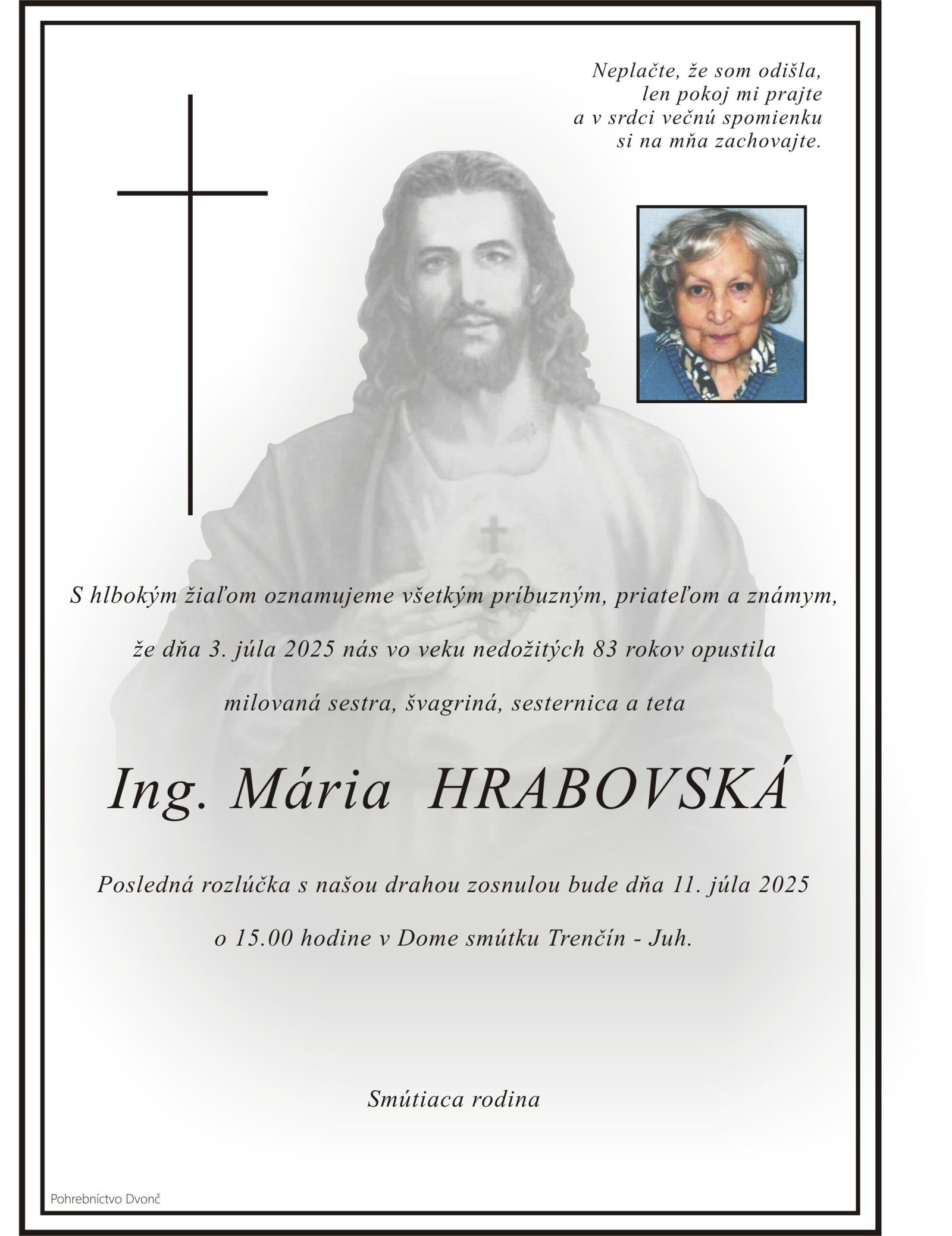 Mária Hrabovská Mária Hrabovská