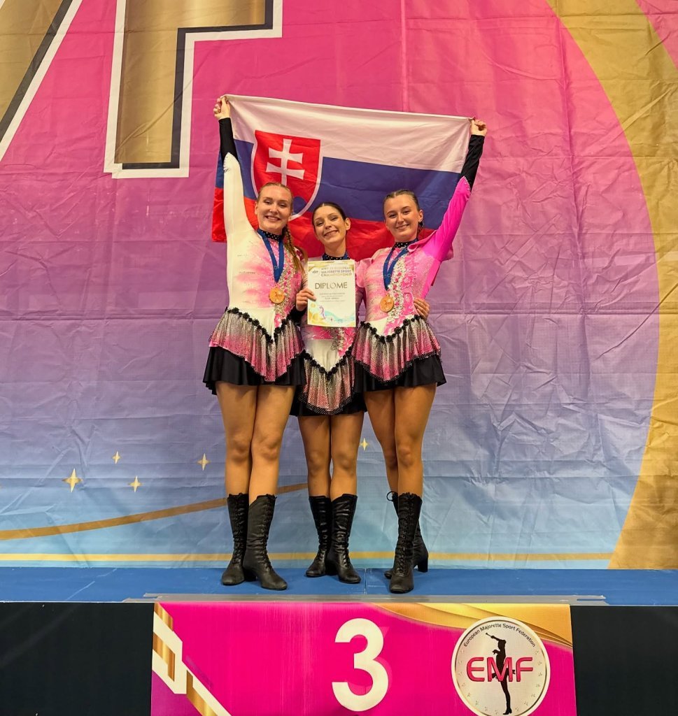 Mažoretky ELLA na majstrovstvách Európy Mažoretky ELLA na majstrovstvách Európy