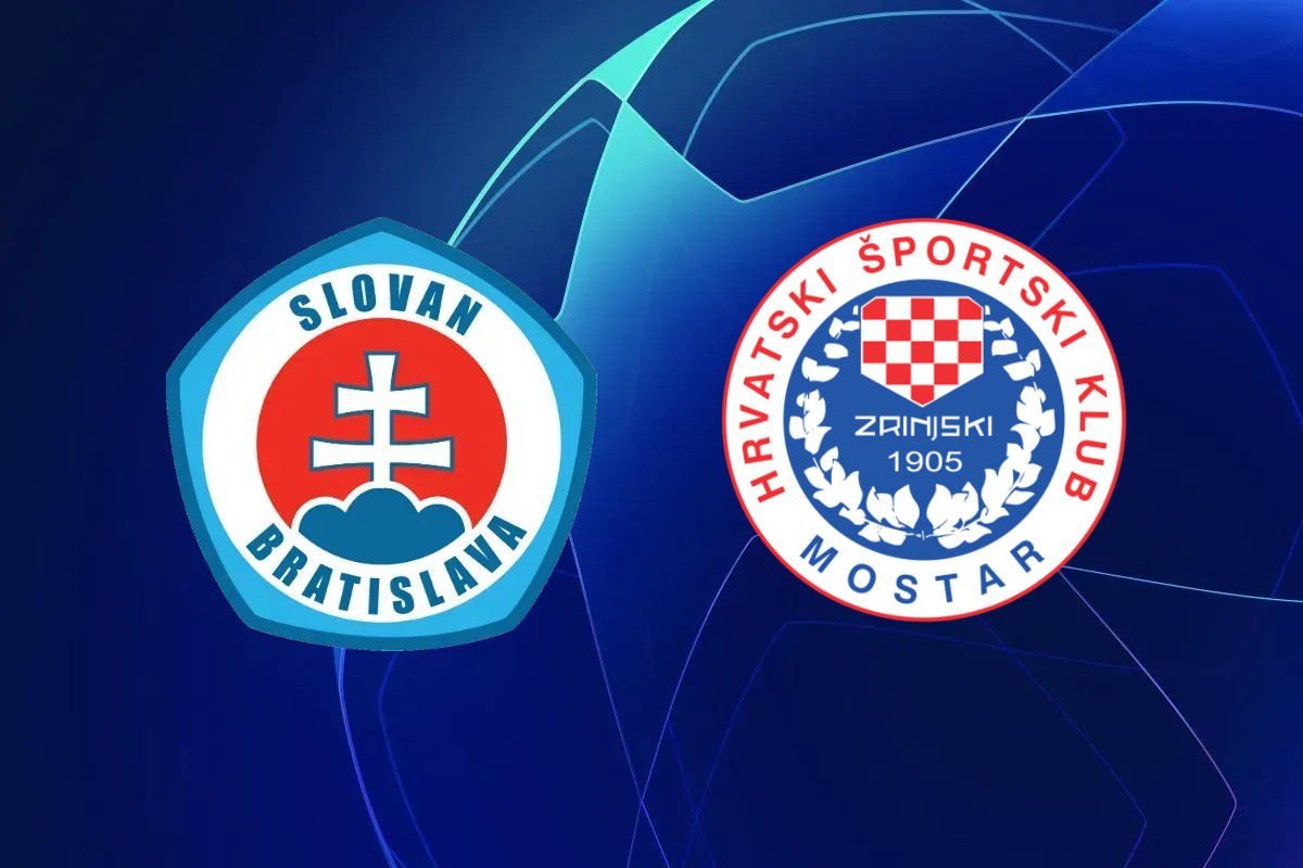 ONLINE ŠK Slovan Bratislava – HŠK Zrinjski Mostar / Liga majstrov