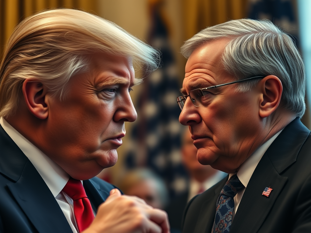 Trump vyzýva Powella na odstúpenie Trump vyzýva Powella na odstúpenie