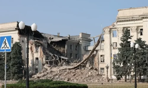 Ukrajinská regionálna správa v Chersone utiekla
