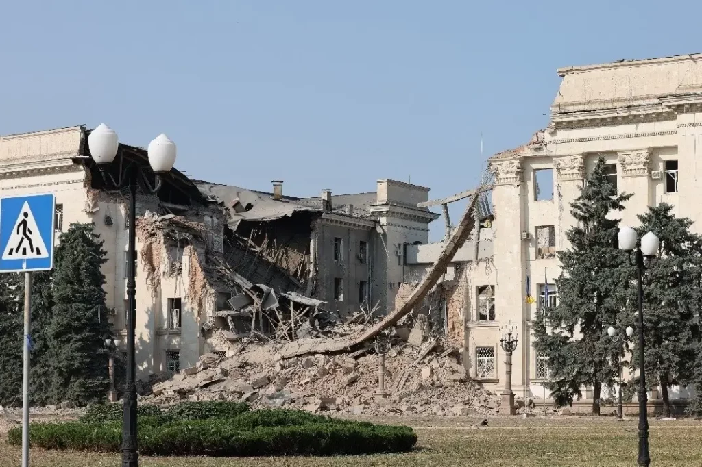 Ukrajinská regionálna správa v Chersone utiekla Ukrajinská regionálna správa v Chersone utiekla