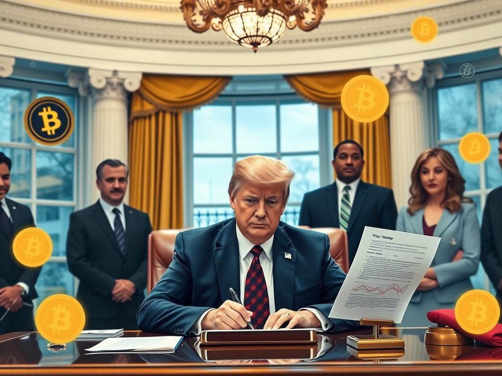 Trumpova podpora pre Bitcoin Trumpova podpora pre Bitcoin