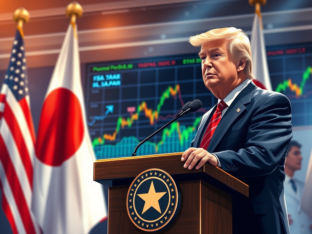 Trumpova obchodná dohoda s Japonskom a jej vplyv na trhy