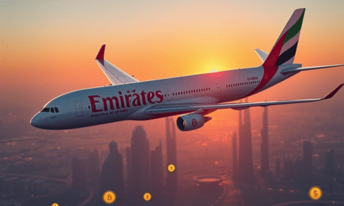 Emirates Airlines umožní platby kryptomenami