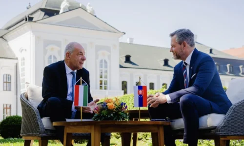 Maďarský prezident Tamás Sulyok je na Slovensku