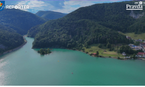 Takto vyzerá najchladnejšia vodná nádrž v našej krajine. V Slovenskom raji je dokonca najväčšou