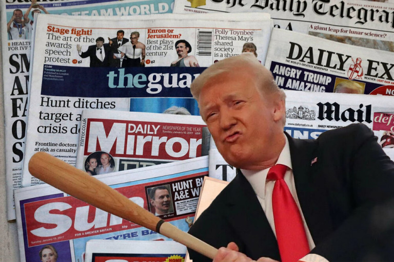 Svetové médiá: Trump postavil na Ukrajine kríž Svetové médiá: Trump postavil na Ukrajine kríž