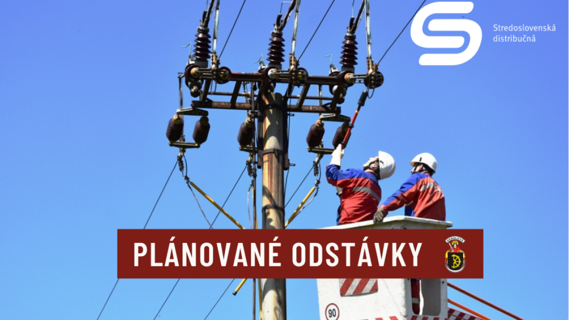 Na zajtra sú naplánované odstávky elektriky na viacerých uliciach v meste