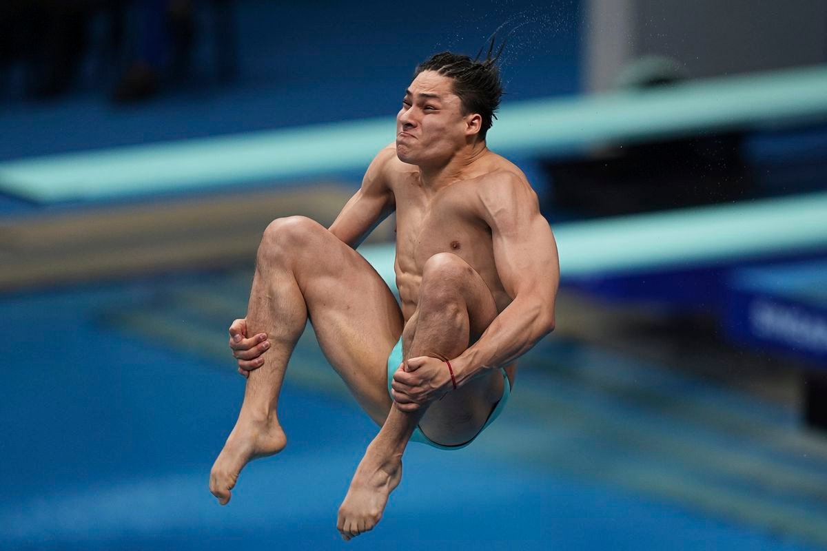 MS: Mexičan Olvera získal zlato na trojmetrovej doske MS: Mexičan Olvera získal zlato na trojmetrovej doske