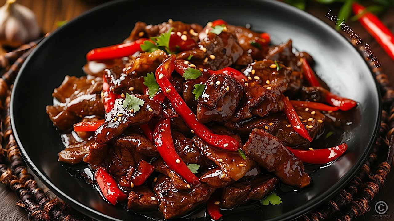 Wenn ich zu faul zum Kochen bin, mache ich dieses Gericht😍 So leckeres Rindfleisch Abendessen Rezept