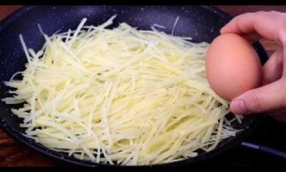 Potato with egg is better than meat! Quick, simple and delicious potato recipes