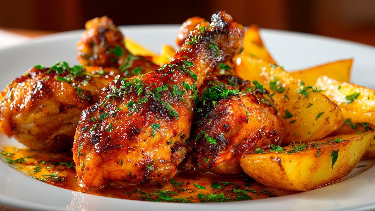 Meine Familie fragt täglich danach! 😍 Zartes Hähnchen in Paprikasoße – einfaches Abendessen-Rezept