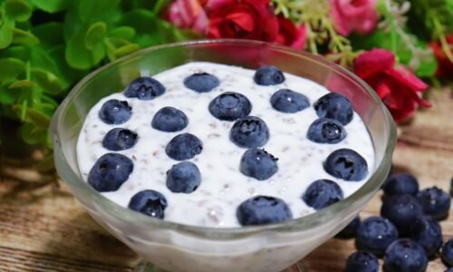 How To Make A Super Simple Blueberry Healthy Snack! Healthy Food