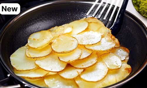 3 Ingredients ONLY! Most DELICIOUS Potato Recipe I learned in the Village! Quick and Simple