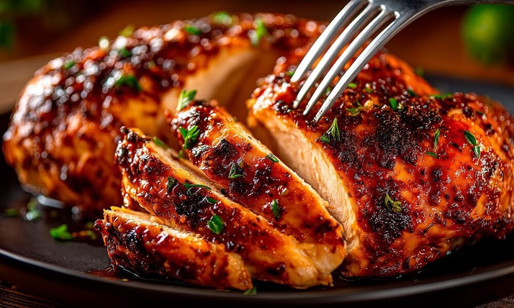 So saftiges Hähnchen hab ich noch nie gegessen! 😍 Perfektes Rezept für Familie & Feste!