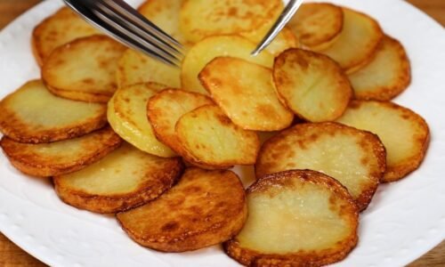 3 Potatoes and 3 eggs, better than potato chips! Cheap, Easy and Delicious Recipe