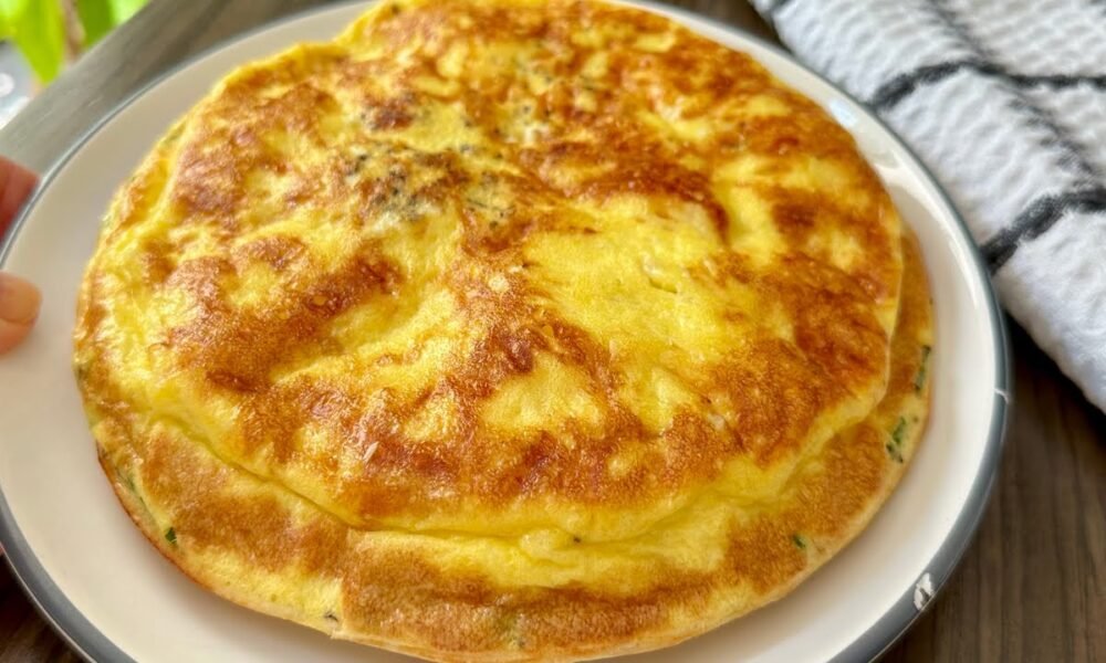 An easy recipe if you have 3 eggs! Delicious breakfast in 5 minutes!