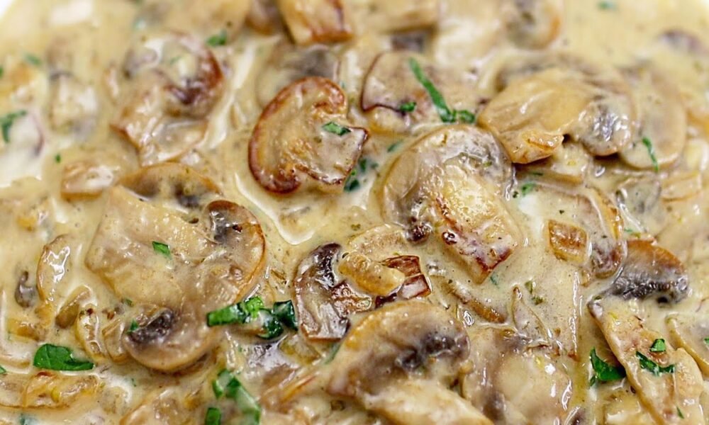 Die beste cremige Pilzsoße – einfach und unglaublich lecker!
