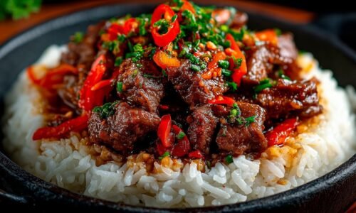 Ich habe noch nie Rindfleisch in einer so leckeren Soße gegessen! Lecker und einfach!