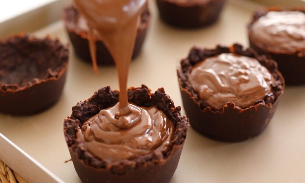 If you have a bowl of oat and chocolates? New easy and delicious homemade cupcake
