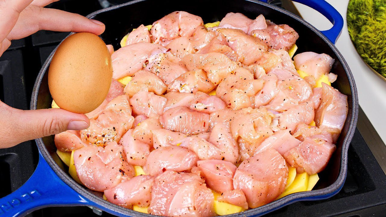 The tastiest chicken and potato recipes you can make at home! My husband wants it every weekend!
