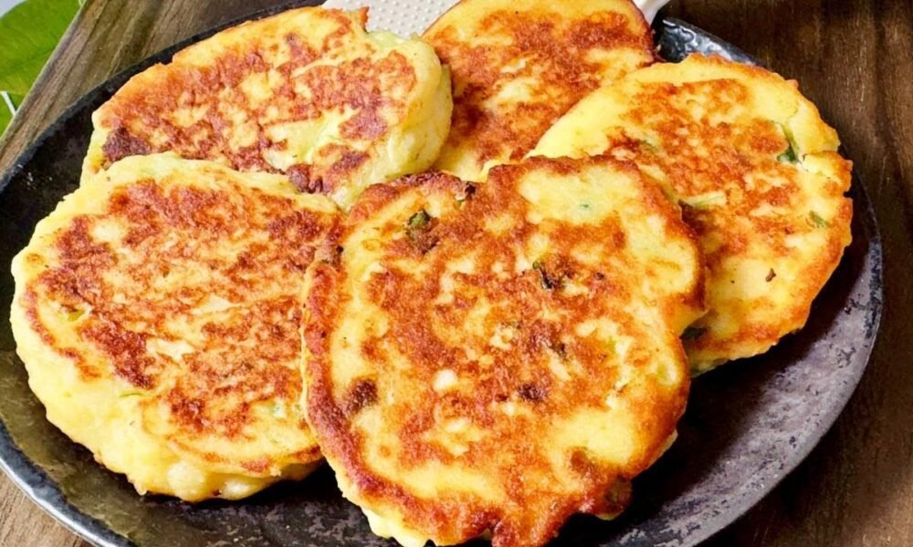 I take 1 potato and 1 egg! A quick breakfast in 5 minutes! Especially tasty and fast