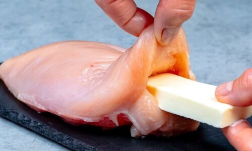 I learned this recipe in a restaurant! The chicken breast melts in your mouth