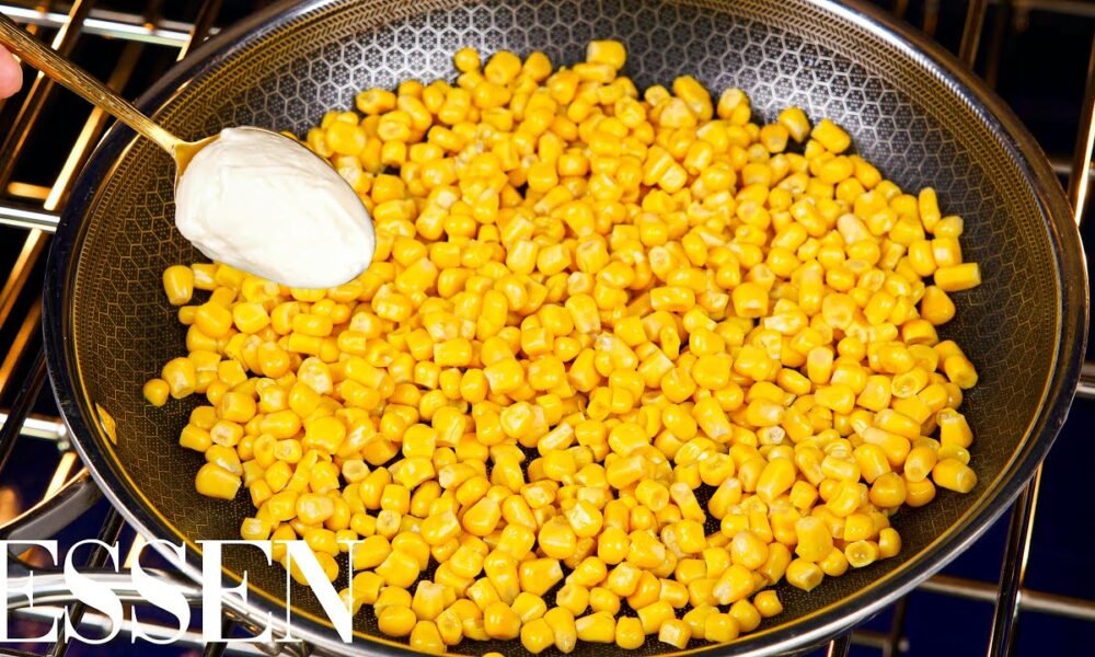 Such a Quick, Easy and Delicious Corn Recipe that You Can Make Every Day! Korean Corn Cheese Recipe!