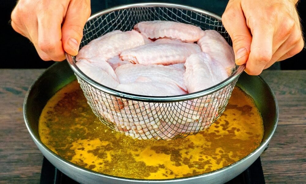 Don’t cook chicken wings until you see this winning trick!