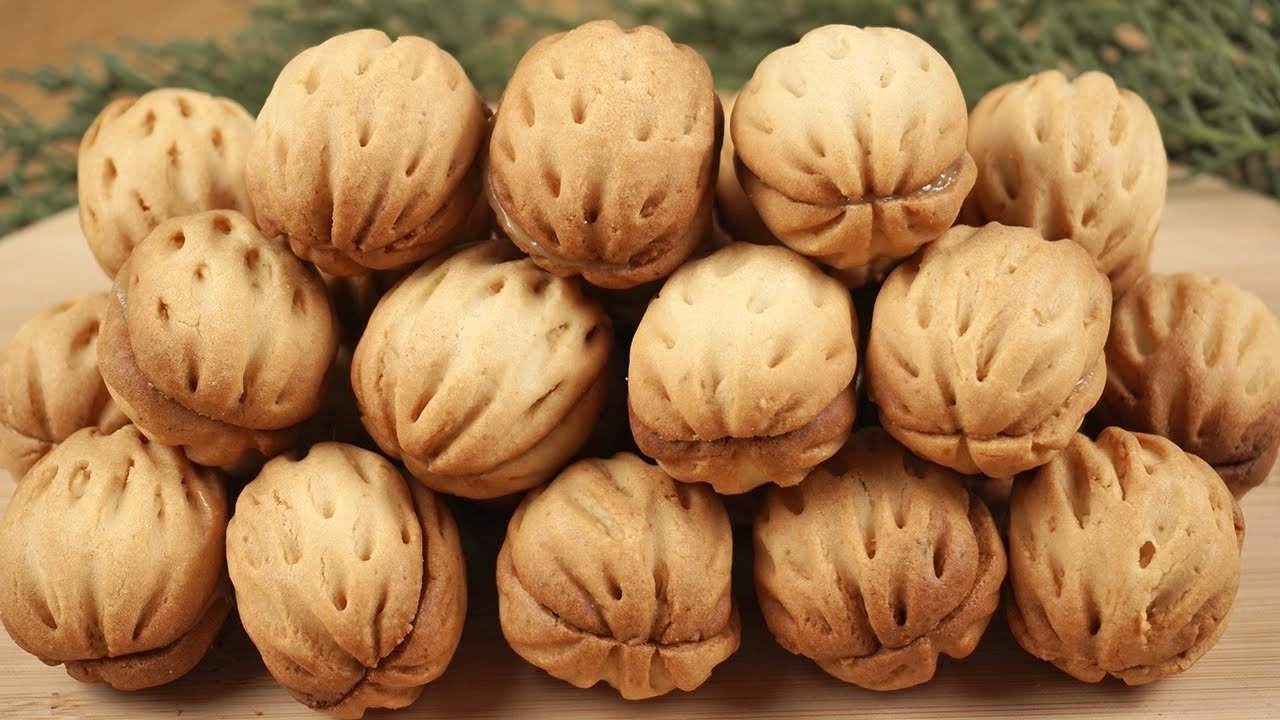 Walnut-Shaped Cookies: No Molds Required, Easy to Make