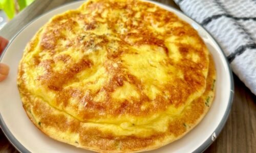 3-Egg Breakfast Omelette in 5 Minutes