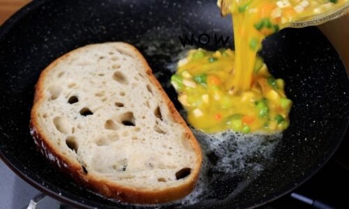 Just 5 Minute Healthy Breakfast! Super Easy, Quick and delicious toast recipe