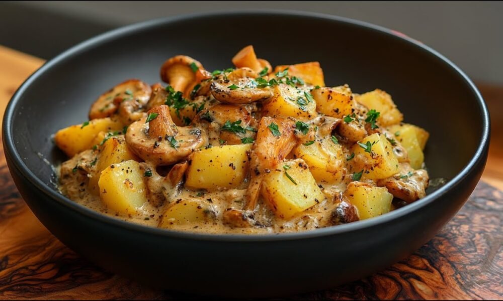 You’ve Never Tasted Potatoes and Chanterelles Like This Before. Simply Heavenly!