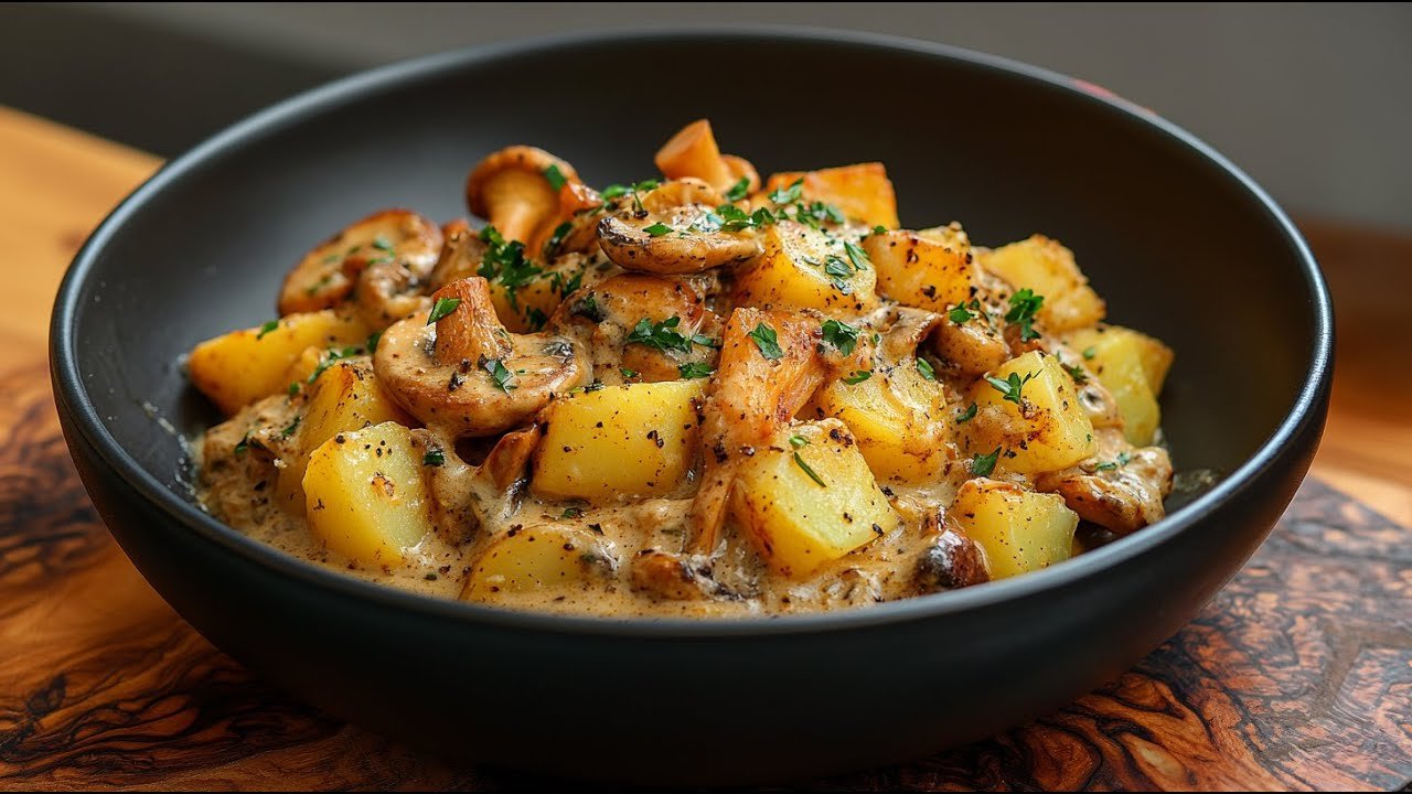 You’ve Never Tasted Potatoes and Chanterelles Like This Before. Simply Heavenly!