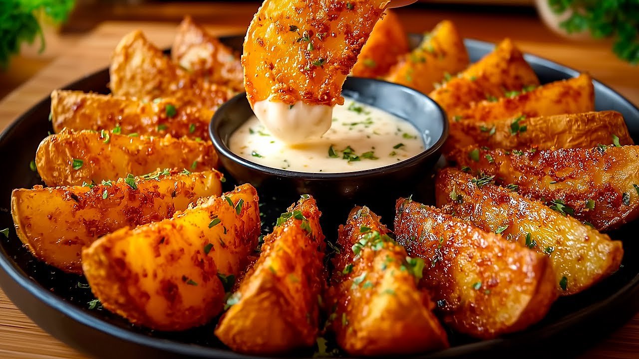 Es ist besser als Pommes Frites😍 EINFACH! Das könnte ich jeden Tag essen! Das beste Kartoffelrezept